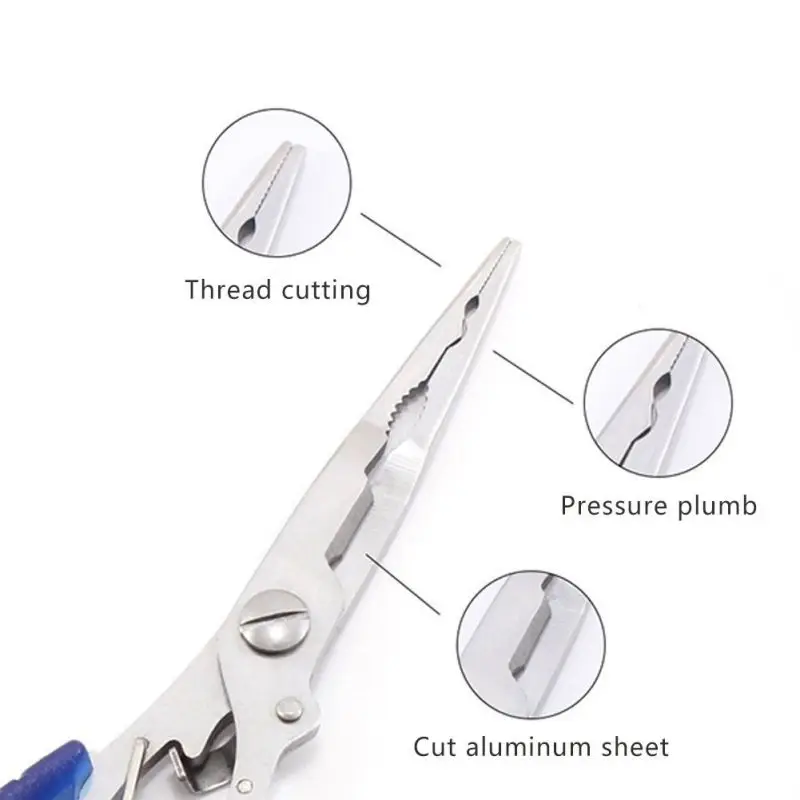 Рыболовный Инструмент из нержавеющей стали рыболовные плоскогубцы