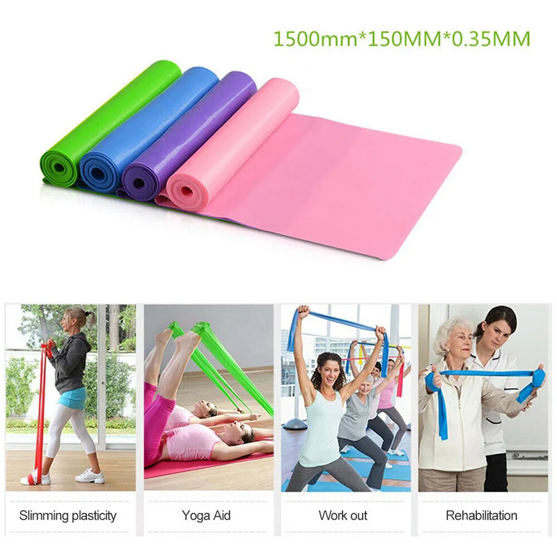 

Resistance Band Non Slip Elastic Pulling Exercise for Home Fitness Yoga Training A7