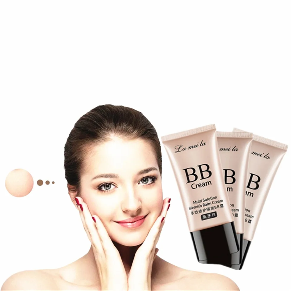 Стойкий увлажняющий отбеливающий консилер с контролем жирности база BB крем для
