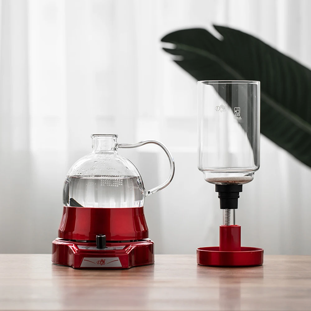 Кофейник сифон для кофе чайник чая вакуумная Кофеварка стеклянный тип машина