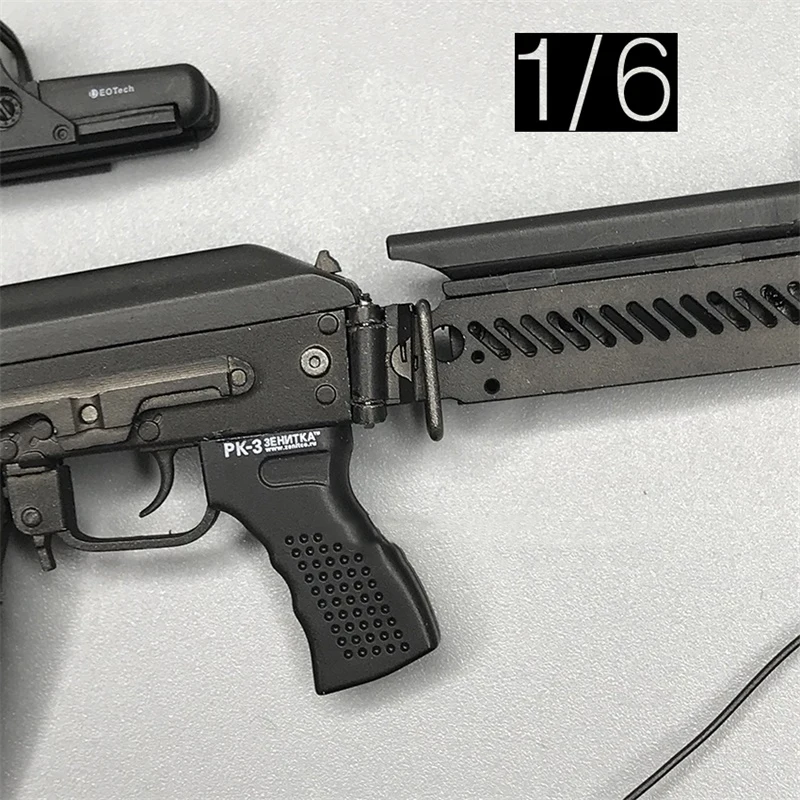 

1/6 Scale Toys Model 12 Inch DAM 78066 Russian Internal Sword Special Forces AK74M Main Weapon For Figures Collection