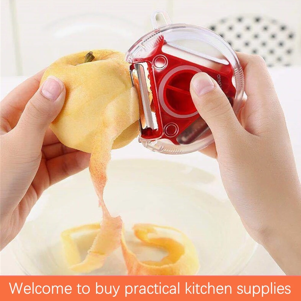 Волшебный набор тройной овощечистки слайсер из нержавеющей стали для картофеля