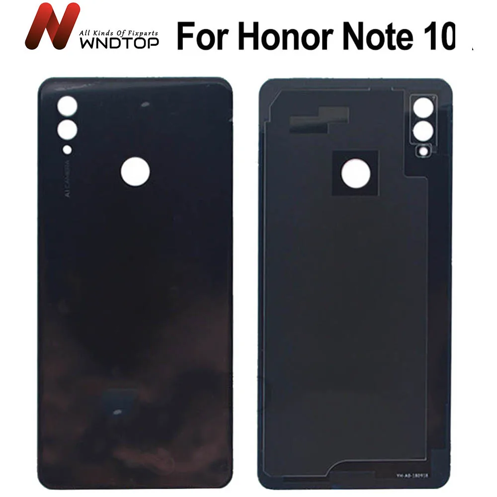 Стеклянная задняя крышка батарейного отсека для Huawei Honor Note 10 корпуса Крышка Note10