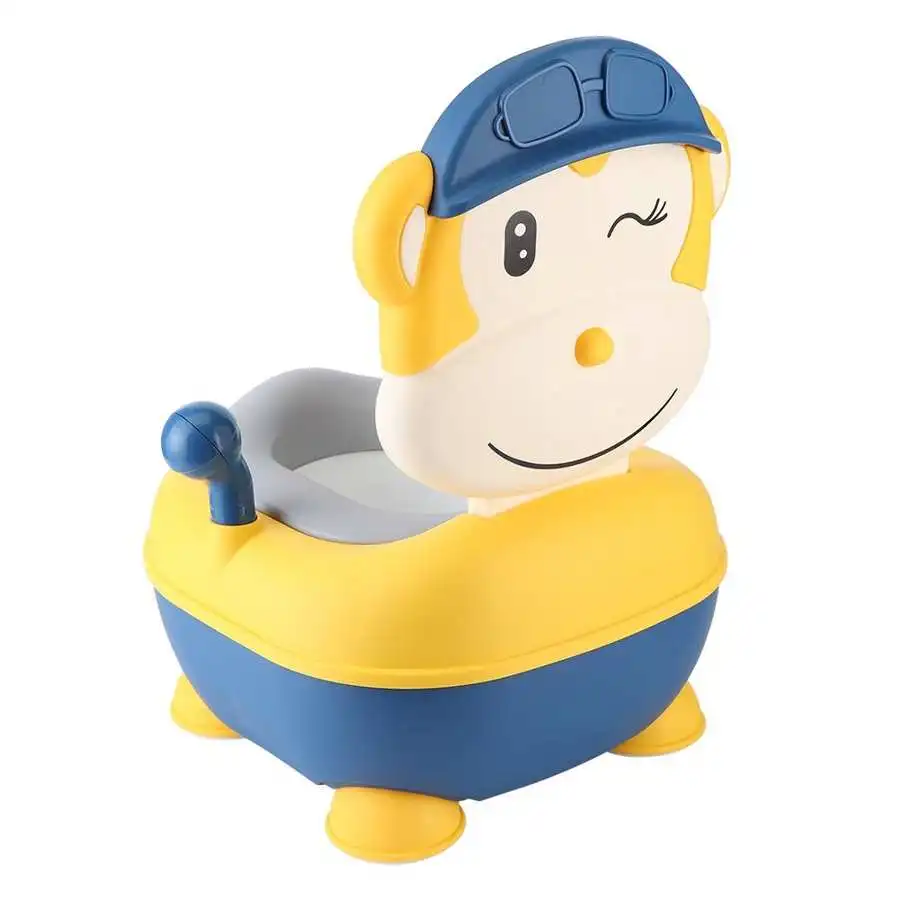 Мультфильм обезьяны в форме дети горшок тренировочные сиденья портативный