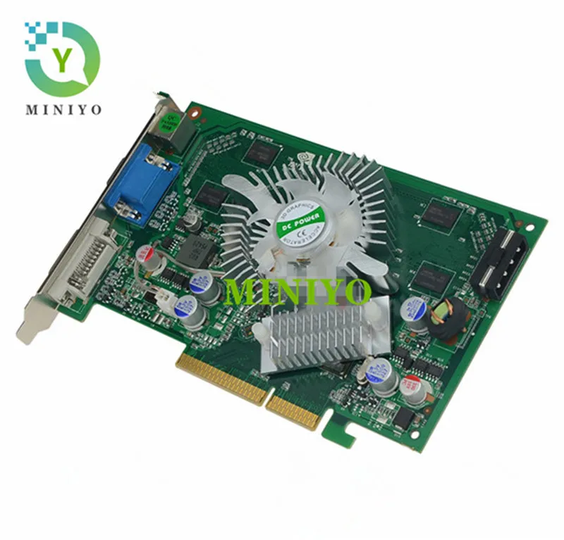 Высокое качество 7600GS AGP 8X 512 МБ DDR VGA + DVI порт S-video видеографические карты для GHOST SQUAD