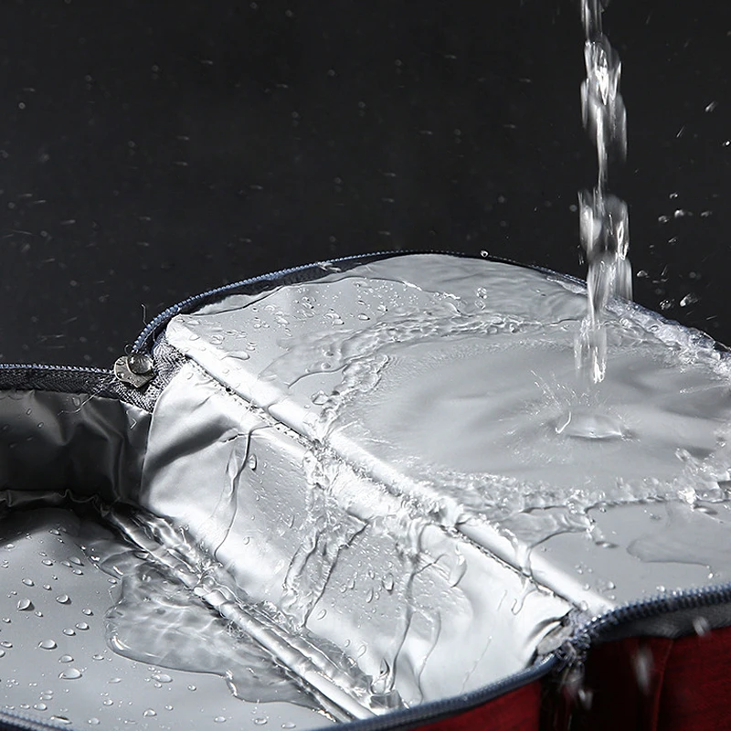 600 оксфордская одежда Водонепроницаемые сумки для переноски двухслойные