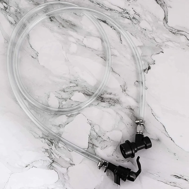 1/4Inch Ball Lock Beer Line Assembly Liquid Tap Quick Disconnect Faucet Kit Keg Wine Dispensing Fitting | Дом и сад