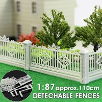 lbla 187 fences 110cm for sand table model ho scale train railway building fence wall guardrail detachable children toys gifts
