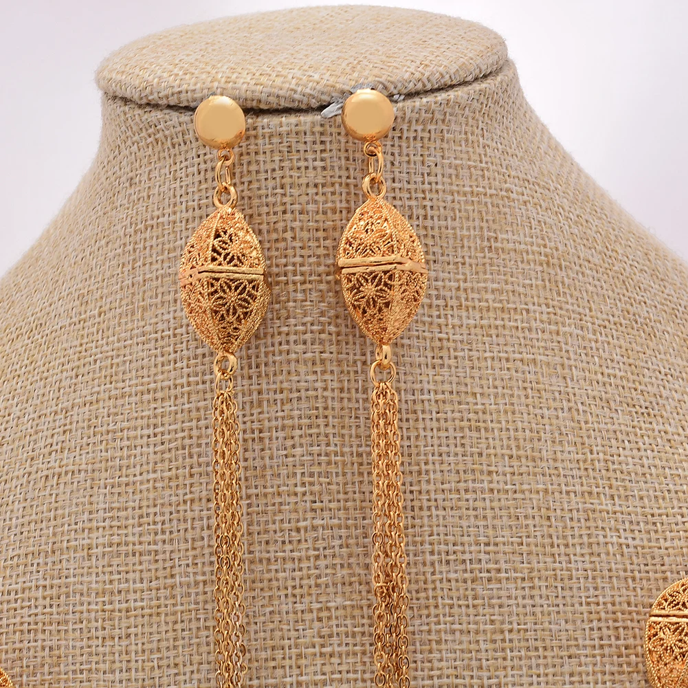 Африканские бусины комплект ювелирных изделий нигерийской свадьбы для женщин в