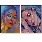 5D Diy алмазная живопись, квадратнаякруглая алмазная живопись, искусство, вышивка, животные, мозаика, высокое качество, ручная работа, подарок