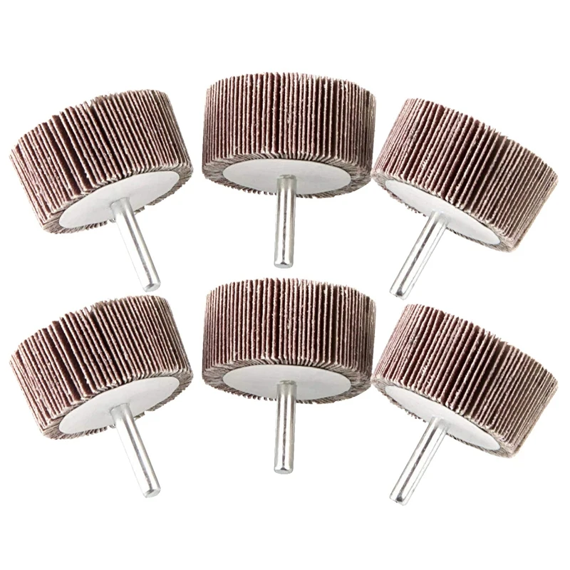 

20 Pack Sanding Flap Wheel,80 Grit Aluminum Oxide Abrasive Wheels for Removing Rust, Deburring, Grinding Polishing