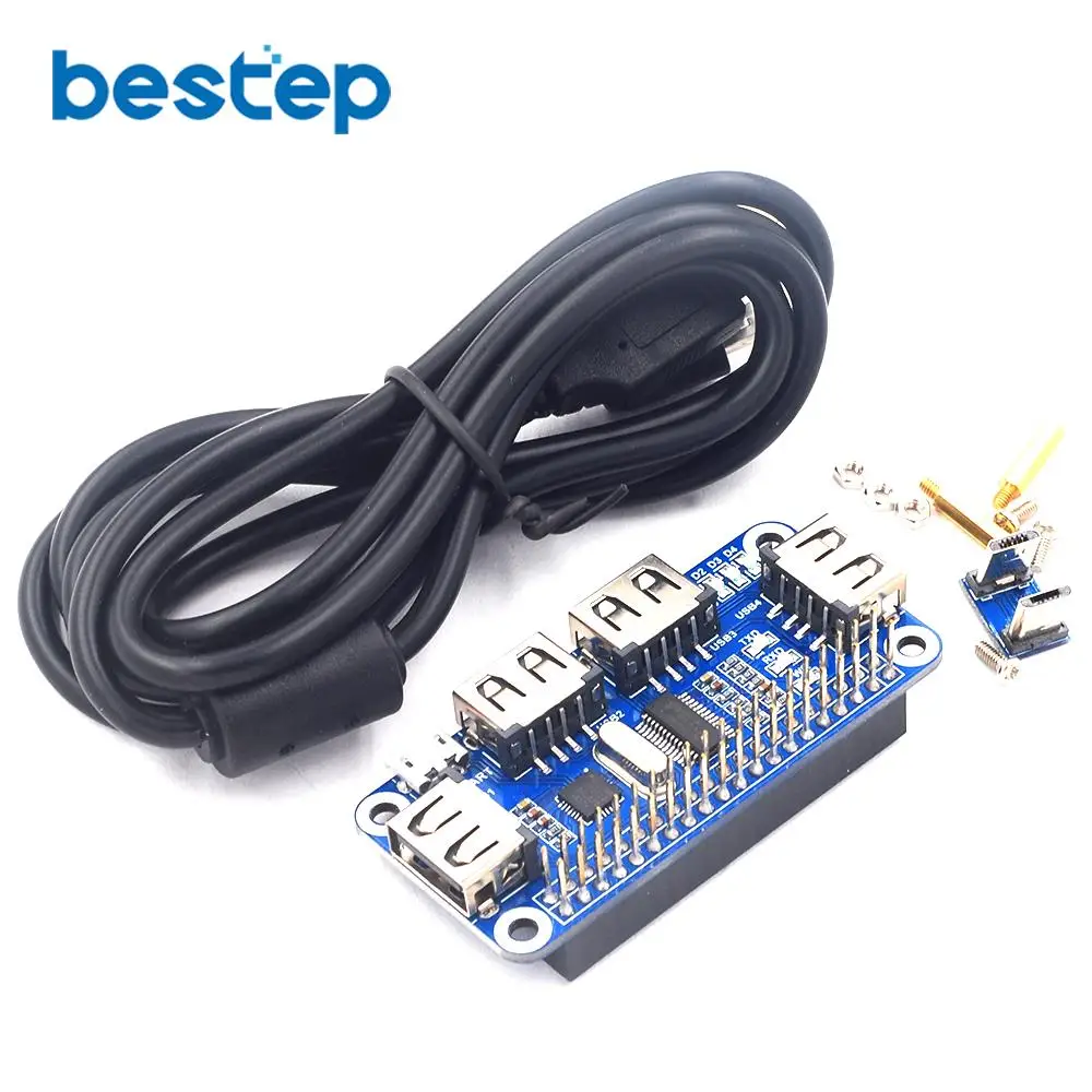 4 порта USB HDM HUB HAT для Raspberry Pi 3 / 2 Zero W удлинительная Плата к UART последовательной