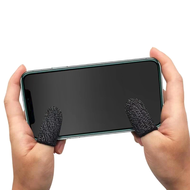 

10 Pair Breathable Game Controller Finger Cover Gaming Finger Thumb Sleeve Glov