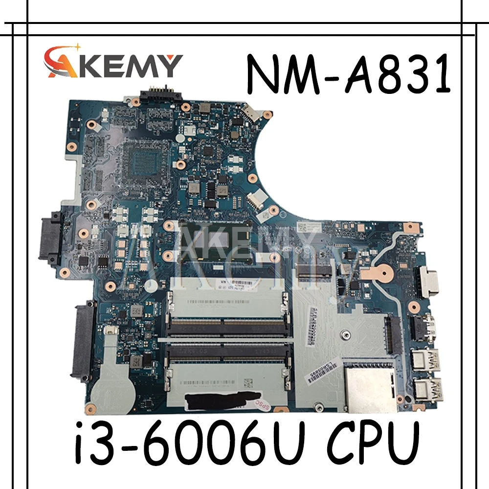 SAMXINNO For Lenovo Thinkpad E570 E570C CE570 NM-A831 Laotop Mainboard Motherboard with i3-6006U CPU | Компьютеры и офис