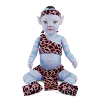 20 inches avatar night light full soft vinyl toy reborn baby lifelike doll newborn reborn dolls toys gift lol for girl children