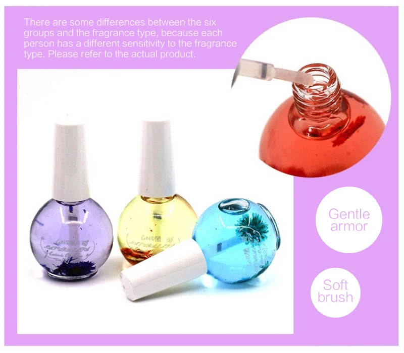 

Nail Art Flower Nutrient Oil Finger Edge Nail Oil Fragrance Oil Makeup Styling Tools Nail Art Maintenance Care TSLM2