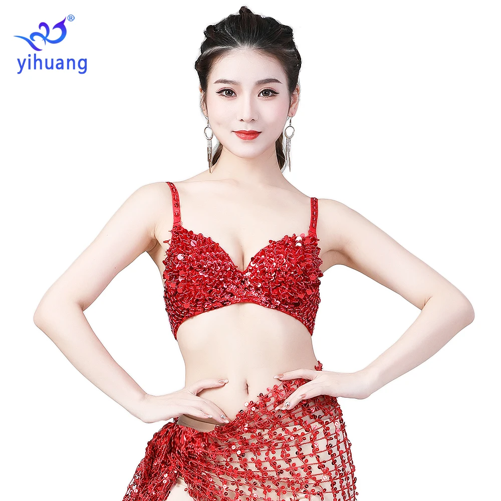 Танец живота Танцы костюмы танец одежда для сцены бюстгальтер Для женщин