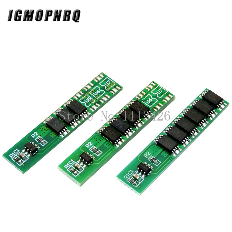 Защитная плата 1S 7.5A 10A 15A 3,7 V Li-Ion 3MOS 4MOS 6MOS BMS PCM для литиевой батареи 18650