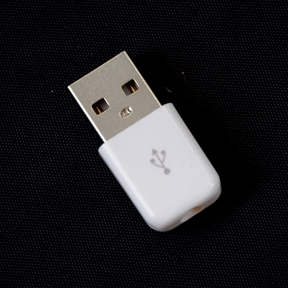 

Newest 5pcs Type A Plug 4 pin Male Adapter USB 2.0 Solder Connector Black Cover Square Micro USB Cable Connector For Computer