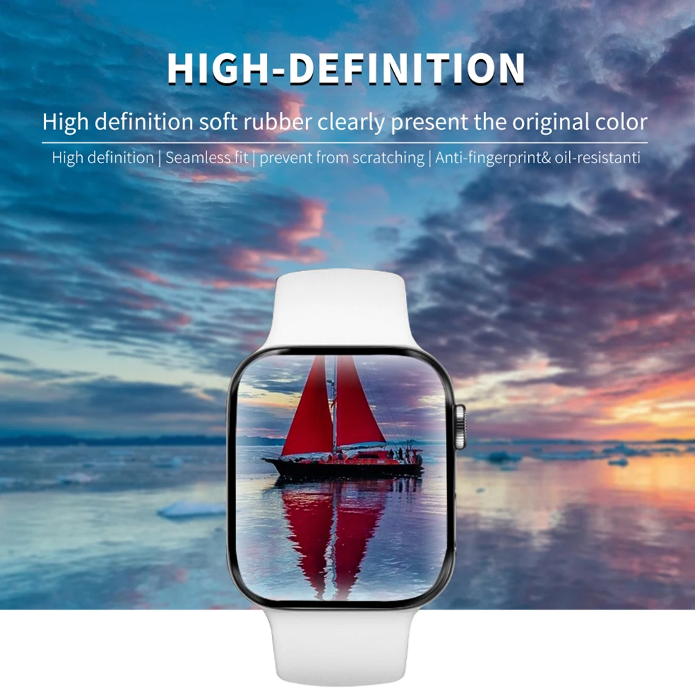 

3Pcs 3D Full Cover Tempered Glass for Apple Watch Serie 6 5 4 3 2 Screen Protector Waterproof Film for iwatch 38mm 40mm 42/44mm