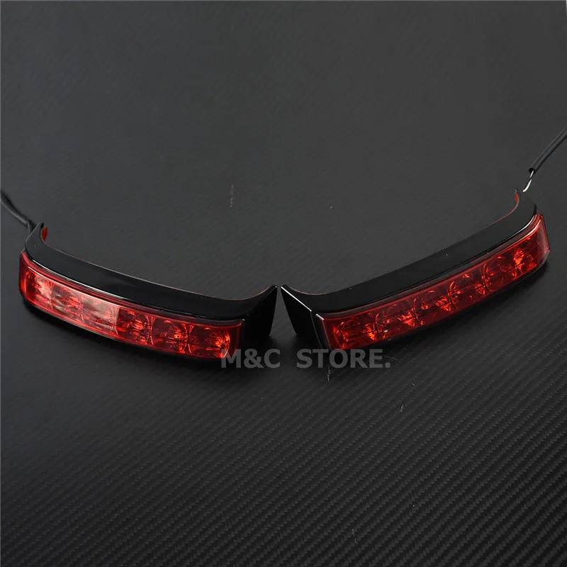 Сумка для седла корпус багажа указатель поворота мигающий светильник задний