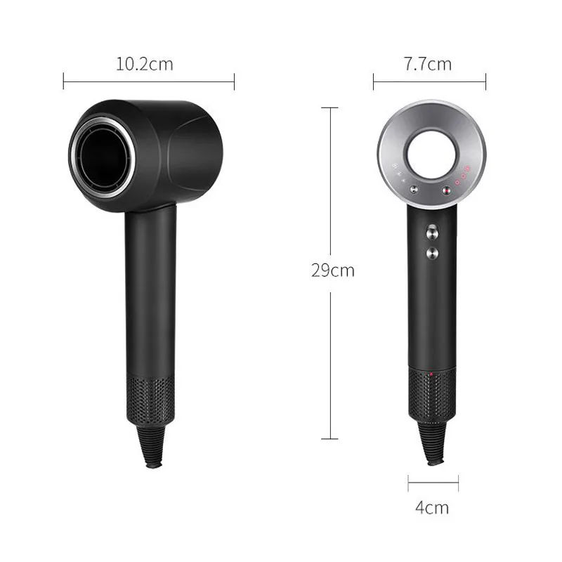 

Hair dryer household hollow leafless hair salon special negative ion hot and cold wind high-power barber shop hair dryer static