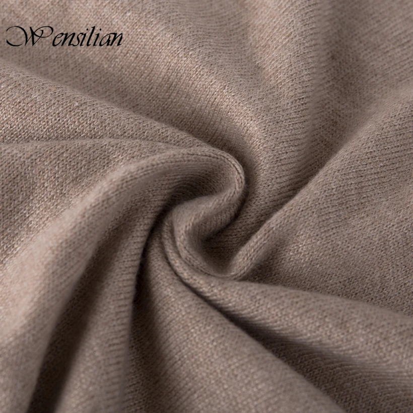 Вязаный женский свитер пуловеры с круглым вырезом базовые женские свитера