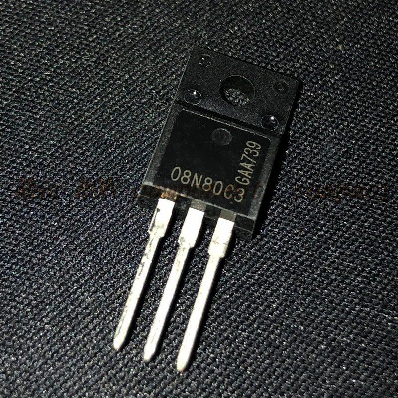 10 шт./лот SPA08N80C3 08N80C3 TO-220F Field effect tube |