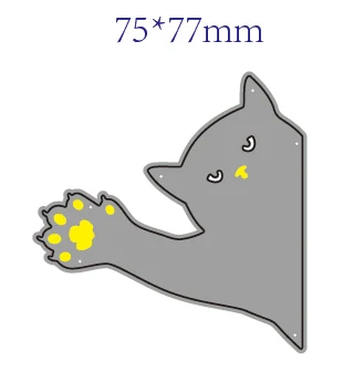 

Cat Shape Metal Cutting Die DIY for Scrapbooking Decoration Crafts