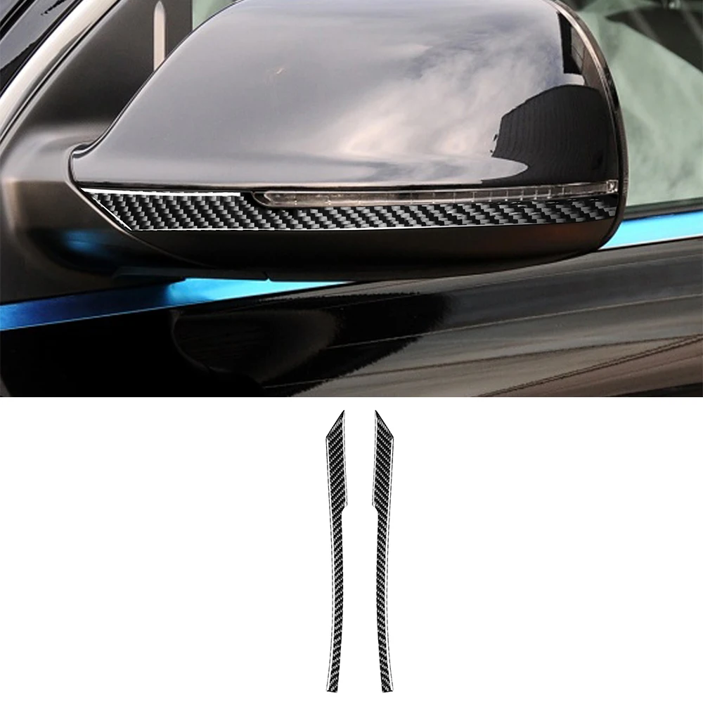 

Rearview Mirror Decoration Cover Trim Sticker Decal for Audi Q7 2008 2009 2010 2011 2012 2013 2014 2015 Car Exterior Accessories