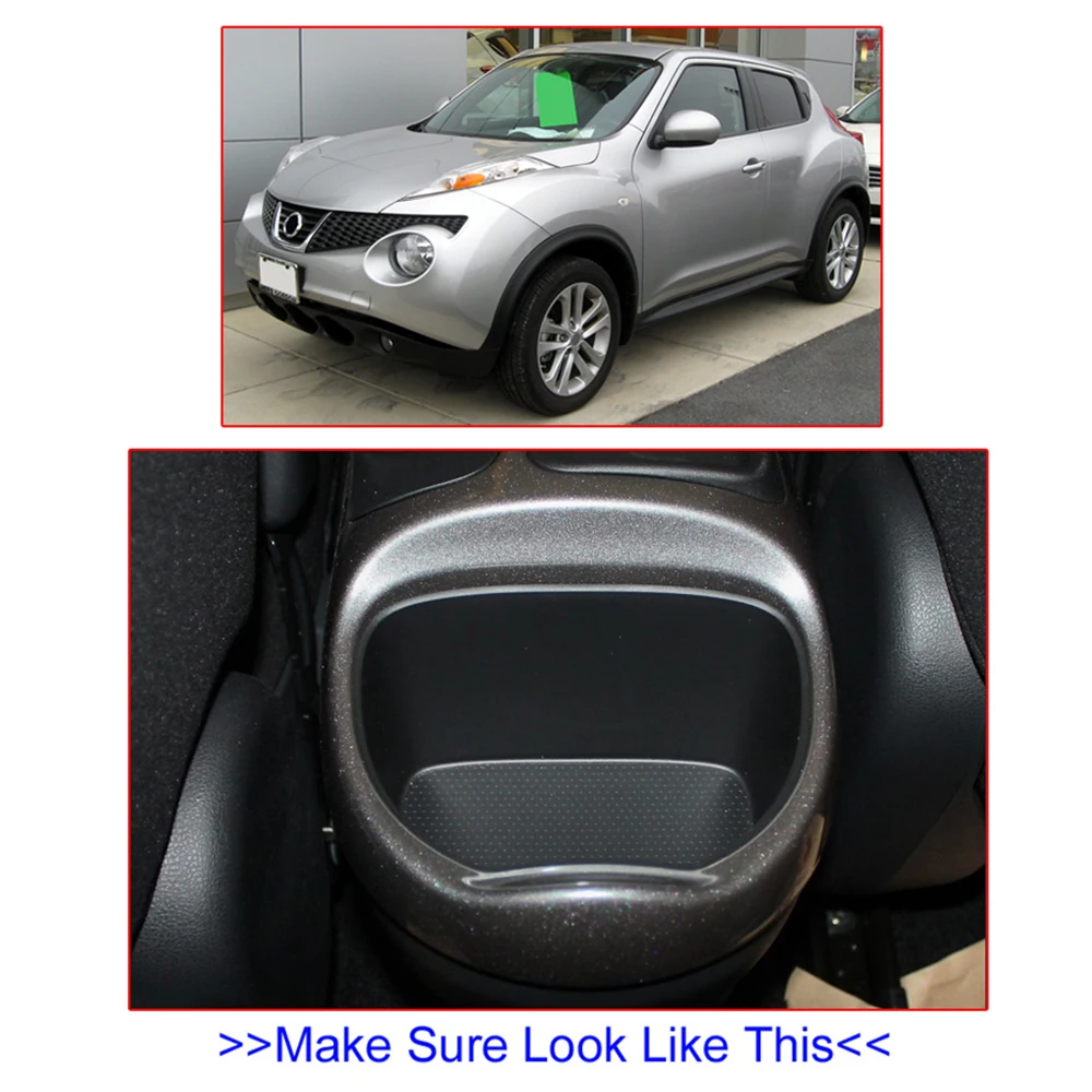 Подлокотник с новый ящик для хранения USB Nissan Juke ESQ 2011-2019 черный кожаный