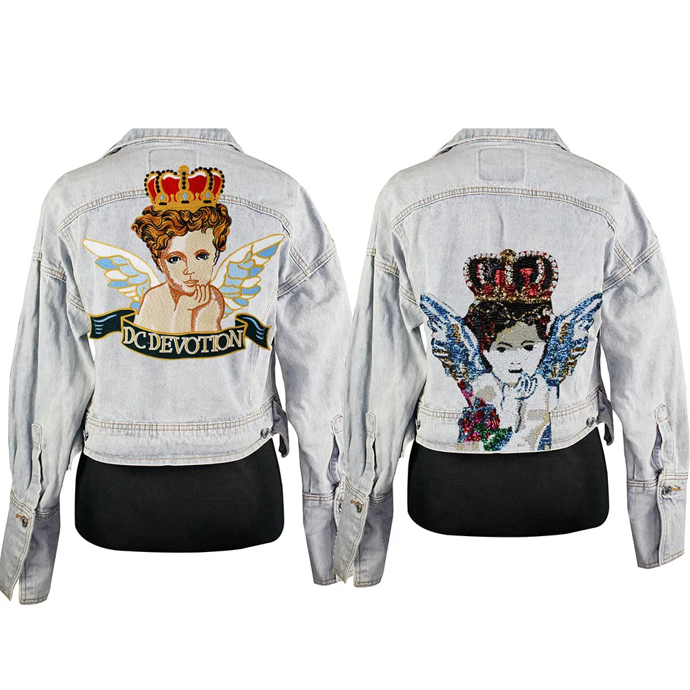 1 шт. вышитая аппликация для куртки|Заплатки| |