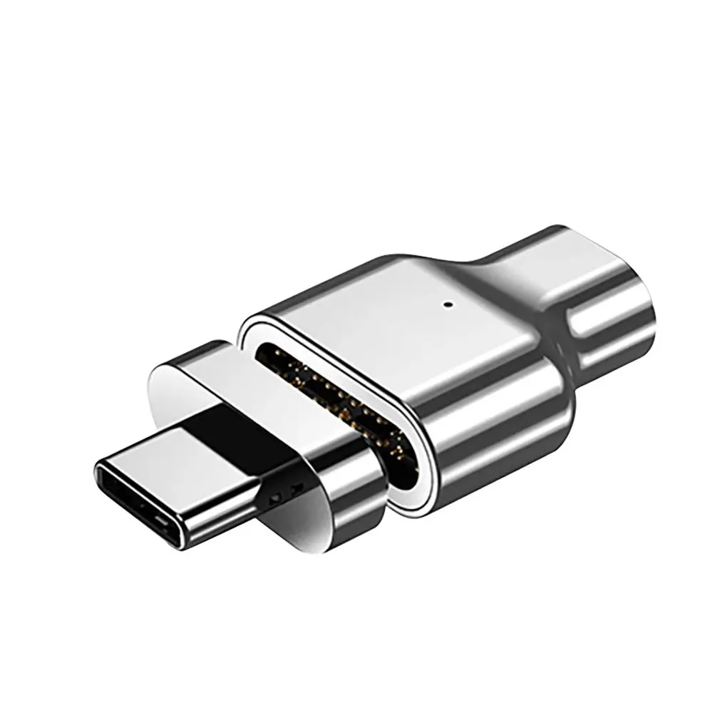 

Магнитный адаптер USB C, 24 контакта, Тип C, разъем Thunderbolt 3 PD, 100 Вт, быстрый преобразователь 40 фунтов/с для IPad Pro, для коммутатора