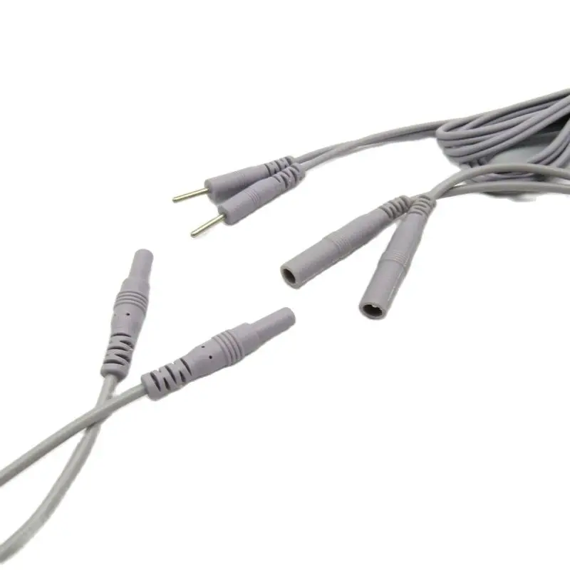 

JYTOP Intermediate frequency physiotherapy instrument DDS glove conversion line pinhole to press button line