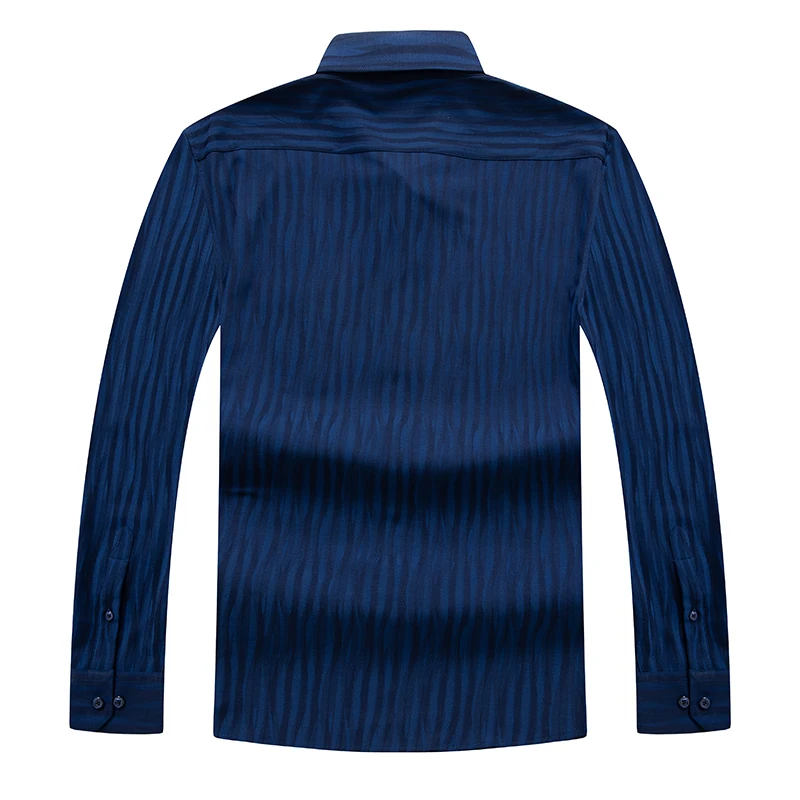 Плюс Большой 8XL 6XL 5XL Новое поступление мужские рубашки с длинными рукавами хлопок