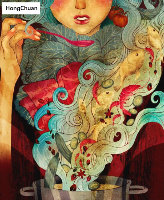 

Diamond Embroidery Cooking Girl 5D DIY Diamond Painting Square/Round Diamond Inlaid Rhinestone Picture Mosaic Cross Stitch