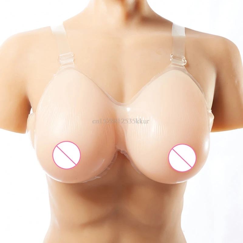 

Shoulder Strap 500g 600g 800g Fake Breasts Silicone Cancer Breast Prosthesis False Boobs For Mastectomy Crossdresser Shemale Use