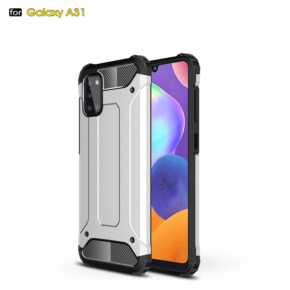 Новый Модный чехол для телефона Samsung Galaxy A31 противоударный защитный мягкий ТПУ +