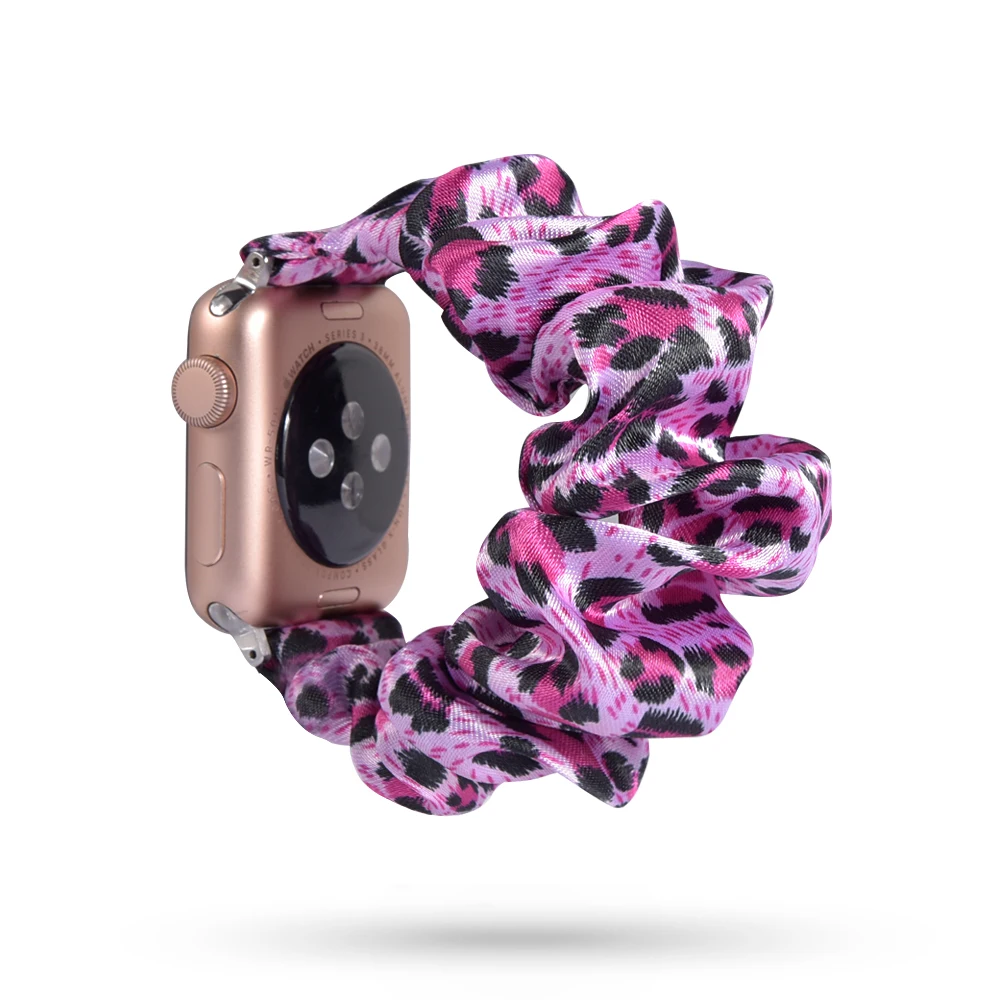 Растягивающийся эластичный ремешок для часов Apple Watch 38 мм/40 мм 42 мм/44 мм Повседневный женский браслет для девочек для iwatch - Цвет ремешка: 71