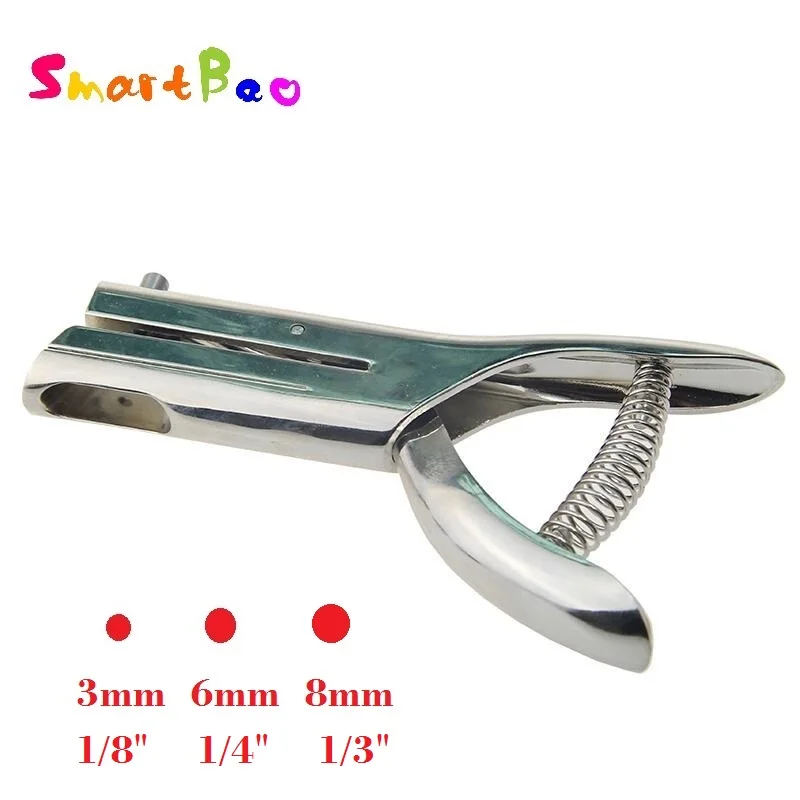 3 мм/6 мм/8 мм Круг дырокол для ПВХ карты защитная пленка с биркой сверхмощный