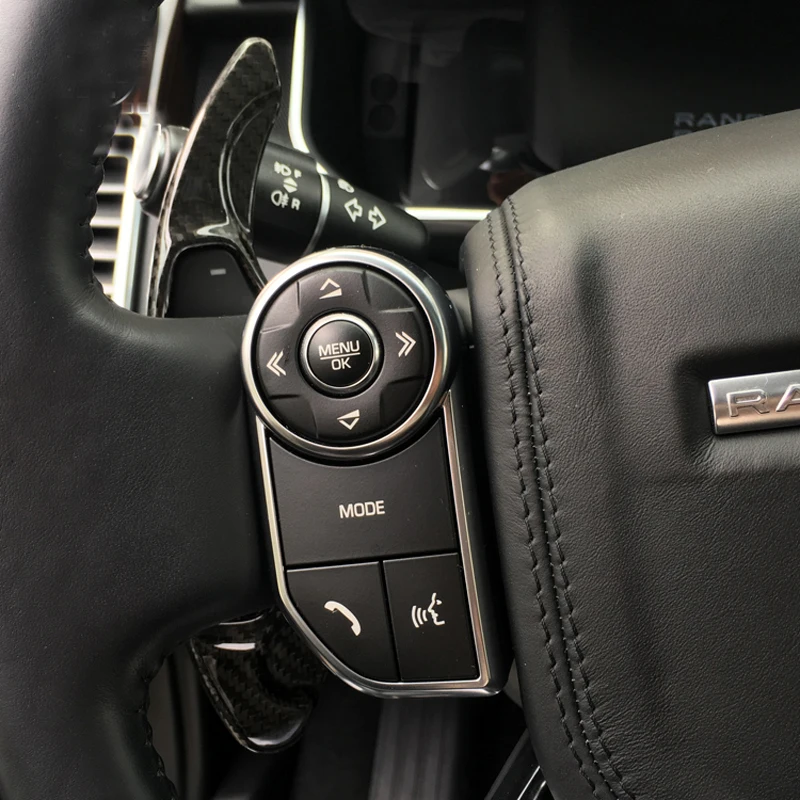 Удлиненный стиль красный Стекловолоконный рулевой переключатель для Jaguar XE XF XJ