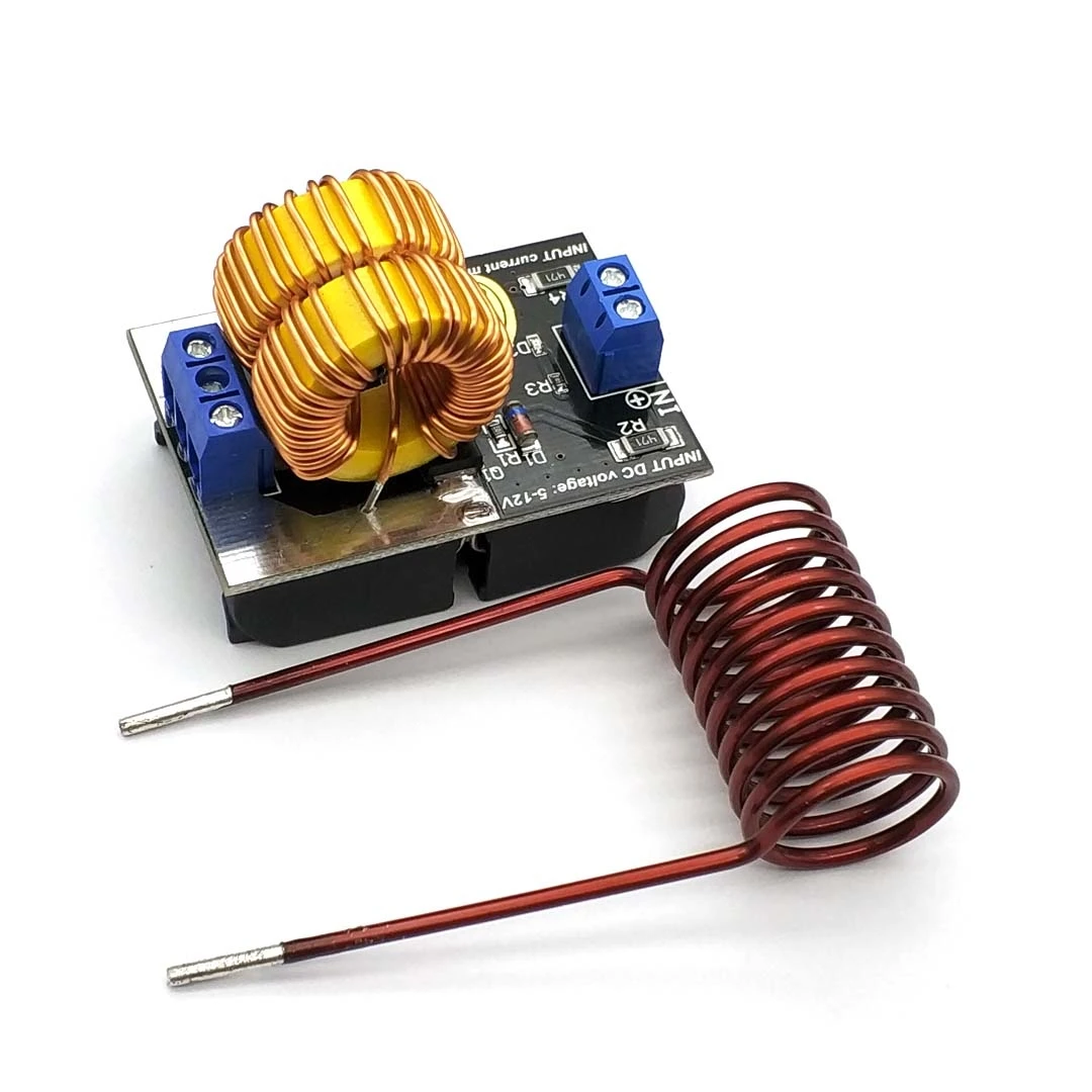 Горячая Распродажа 5 12V 120W Mini ZVS индукционная нагревательная доска Flyback