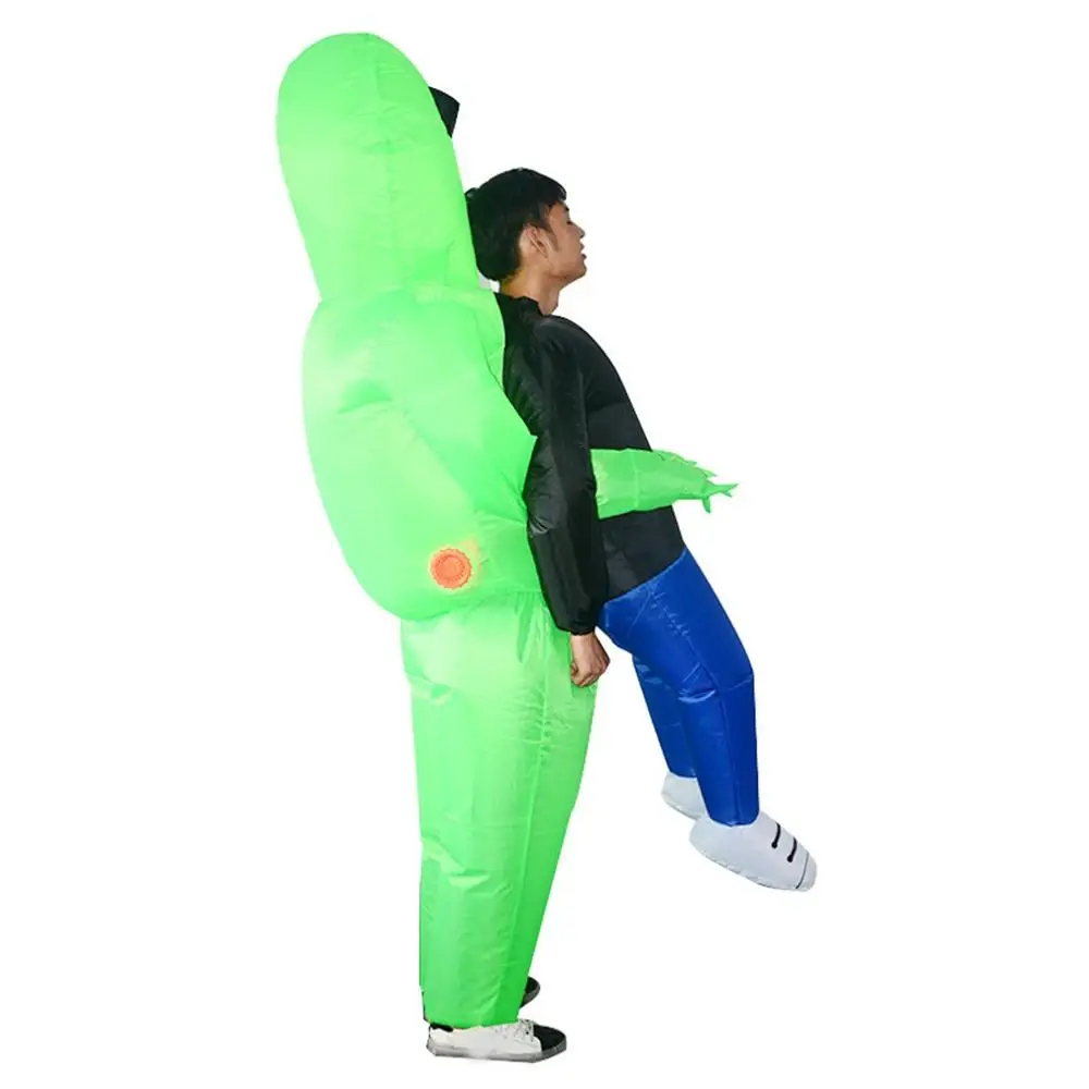 Halloween Ghost-Holding Inflatable Costume Alien Et Props Walking Show Funny | Дом и сад