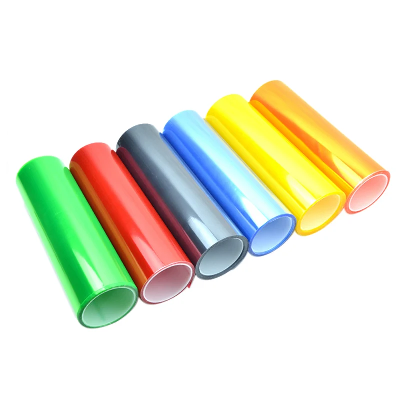 30x60 см Виниловая пленка лист противотуманный светильник сделай сам Тонирующий