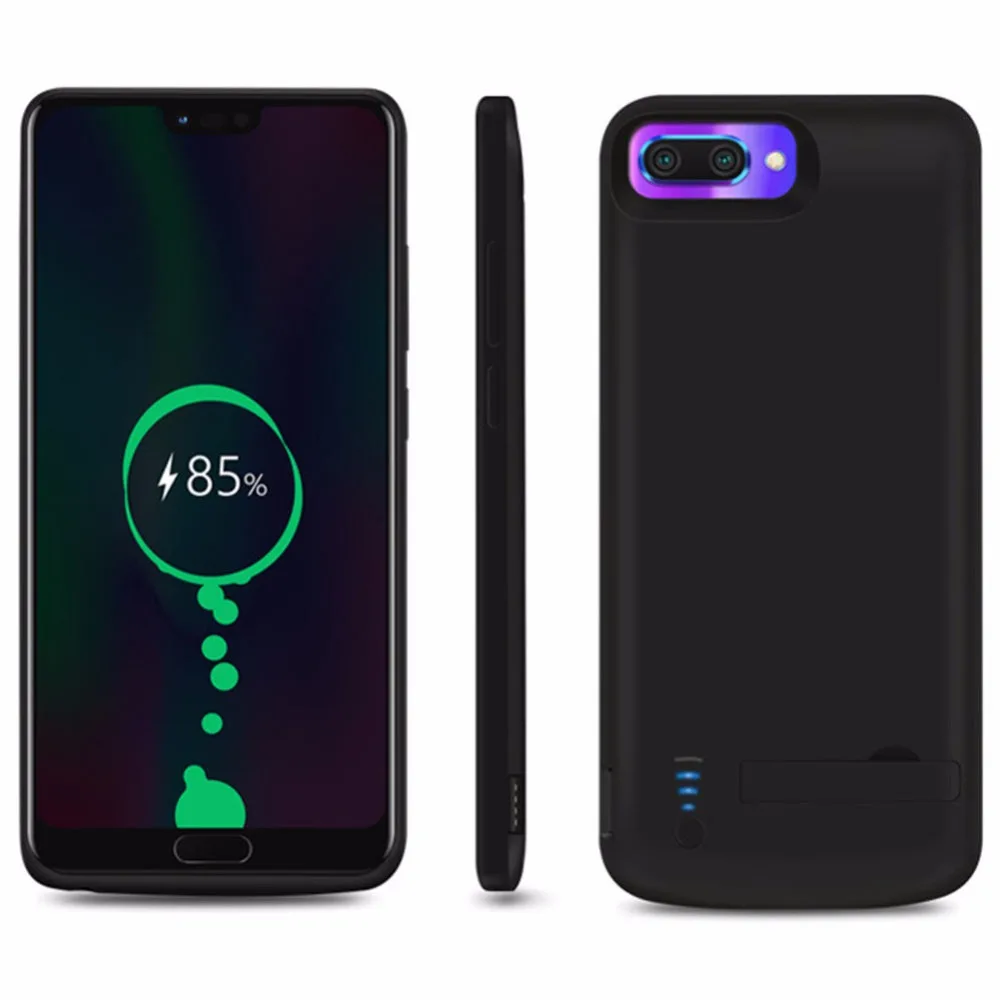 Leioua Лидер продаж для Huawei Honor 10 чехол аккумулятора зарядное устройство 6500 мАч