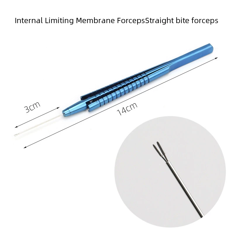 Internal Limiting Membrane Forceps Straight bite forceps