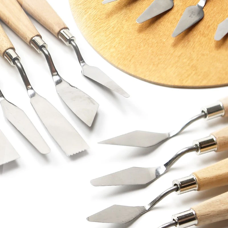 Палитра масляная смесь скребок для скрапки нож текстурной краски инструмент