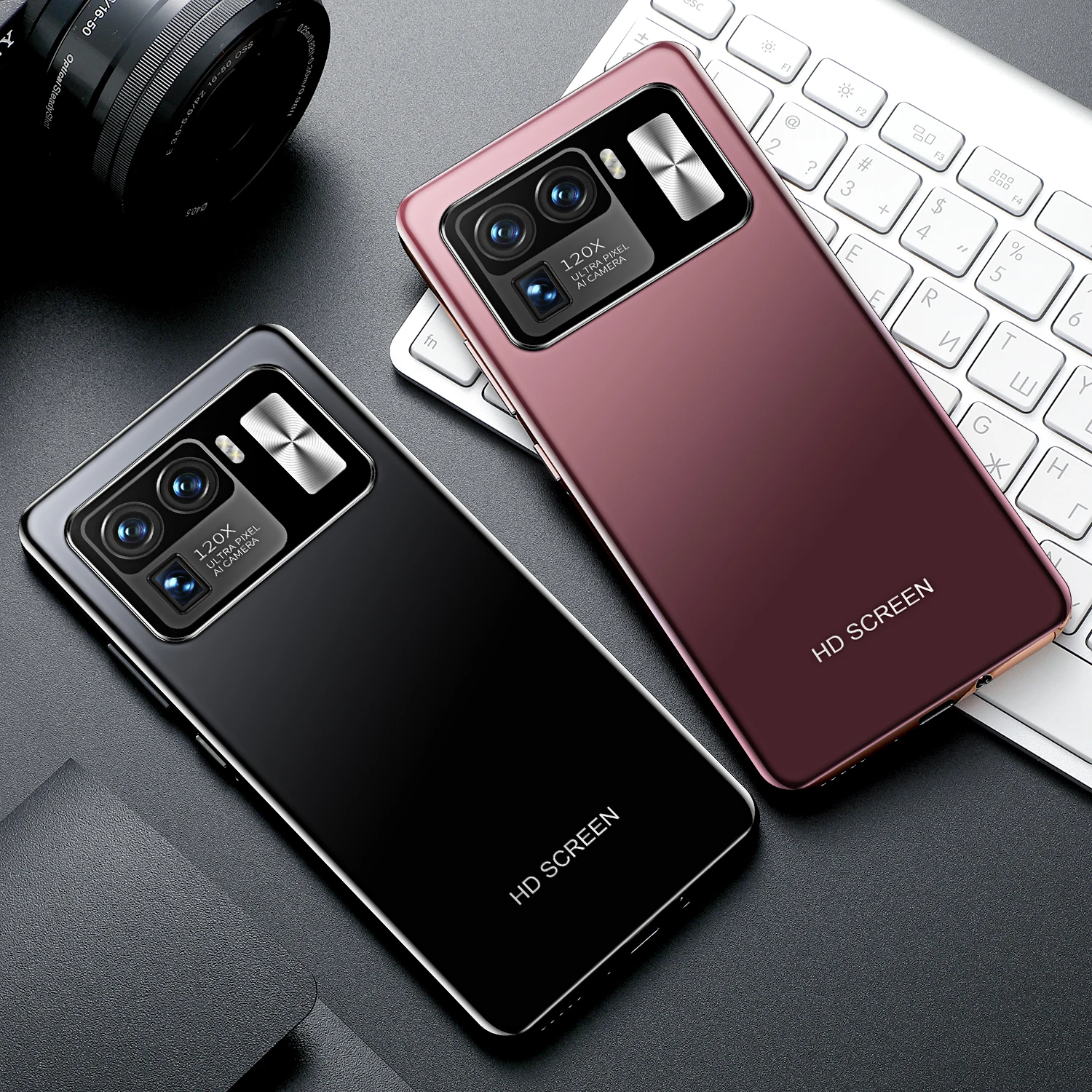 

New Arrival Global Smartphone MS11 Ultra Android Phone MTK6889 6.7Inch 10Core 5G Network 8+256G 6800MAH Android 10.0 16MP+32MP