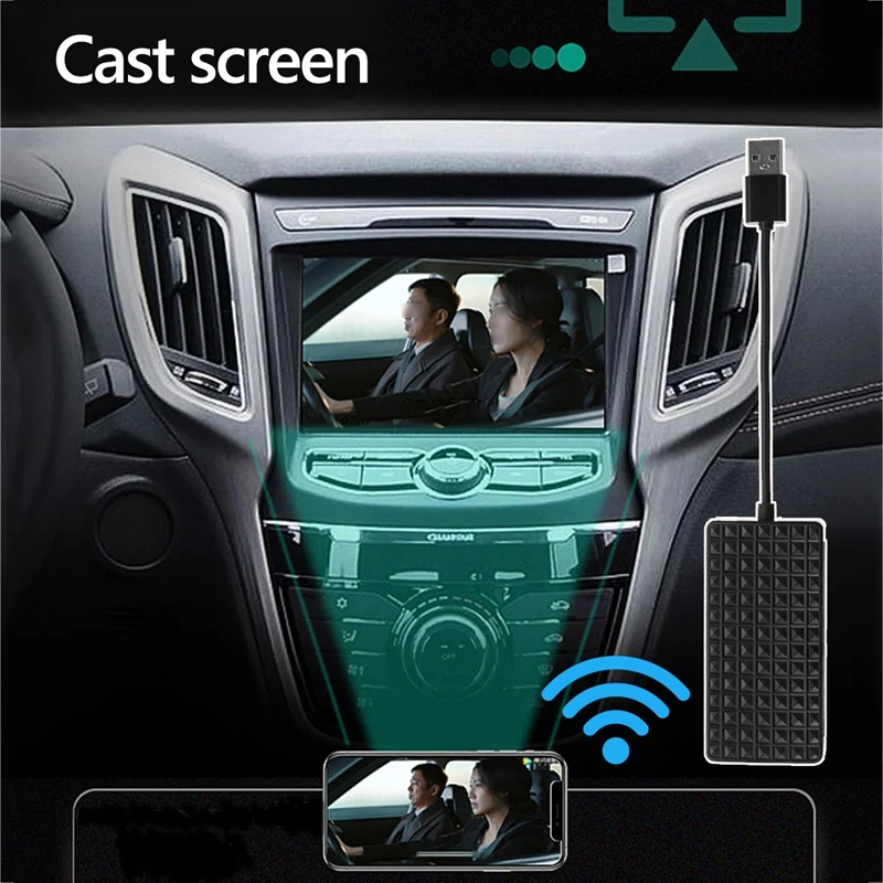 

Bluetooth Wireless Carplay USB Dongle for Apple iPhone Android Auto Navigation