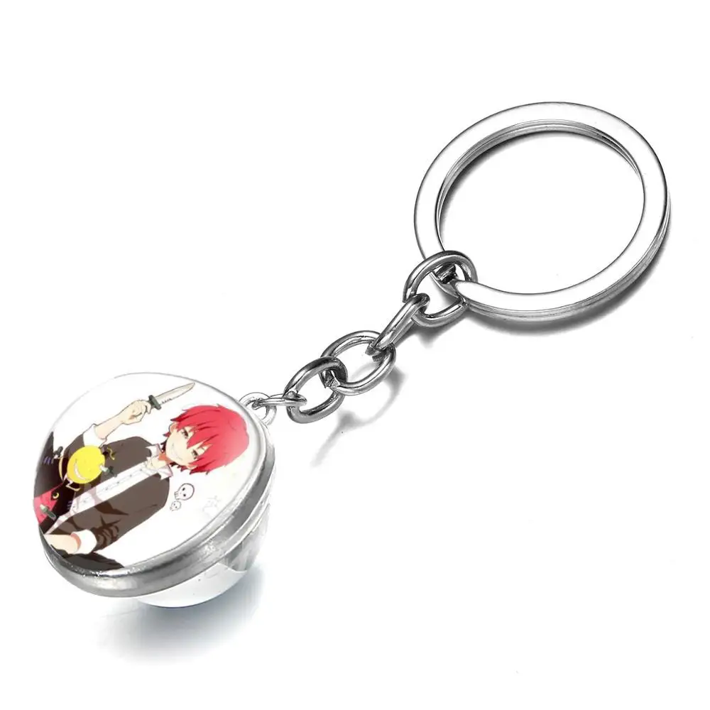 Новый мультфильм класс убийц брелок с цинковым покрытием двухстороннем